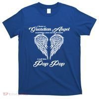 I Have A Guardian Angel In Heaven I Call Him Pop Pop Gift T-Shirt thumb 0