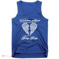 I Have A Guardian Angel In Heaven I Call Him Pop Pop Gift Tank Top thumb 0