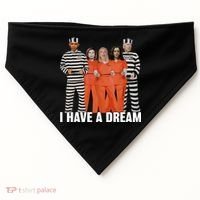 I Have A Dream Funny USA-Made Doggie Bandana thumb 0