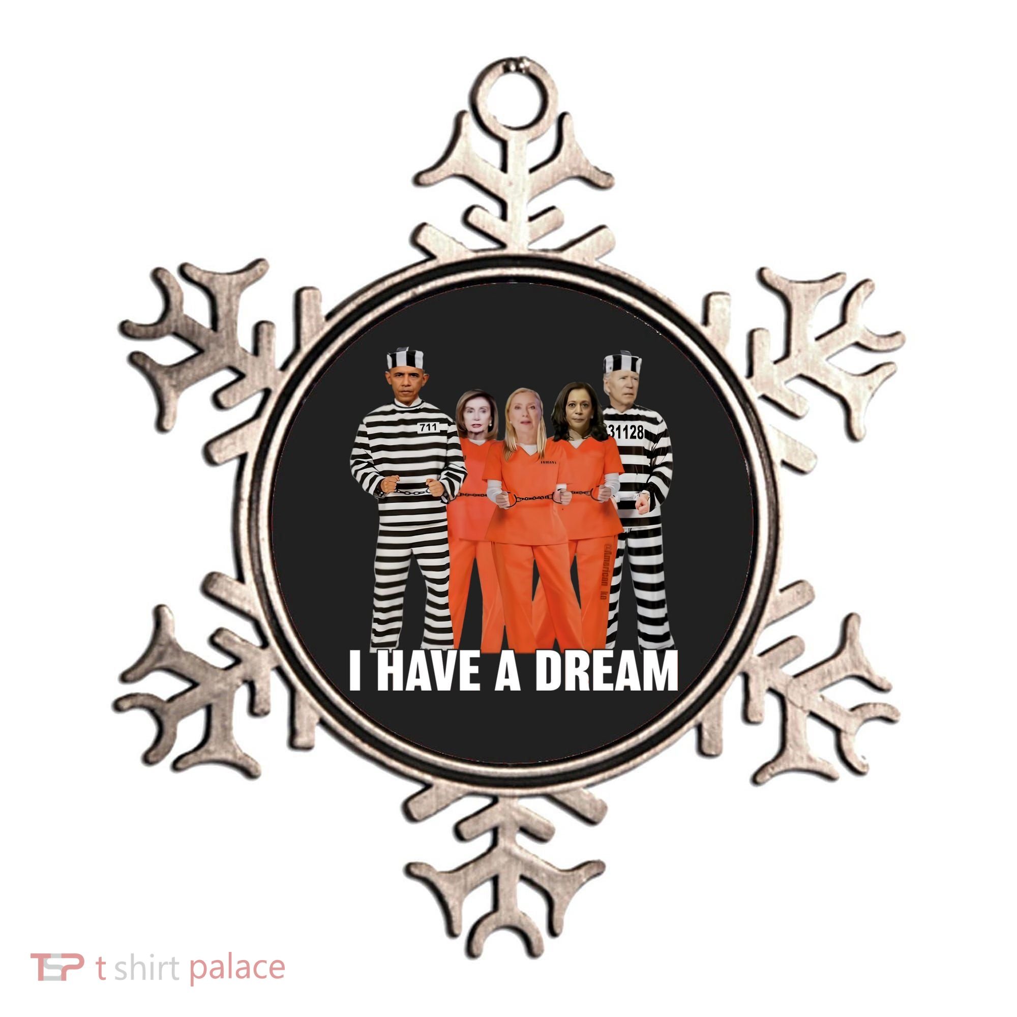 I Have A Dream Funny Ornament