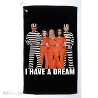 I Have A Dream Funny Golf Towel thumb 0