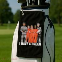I Have A Dream Funny Golf Towel thumb 2