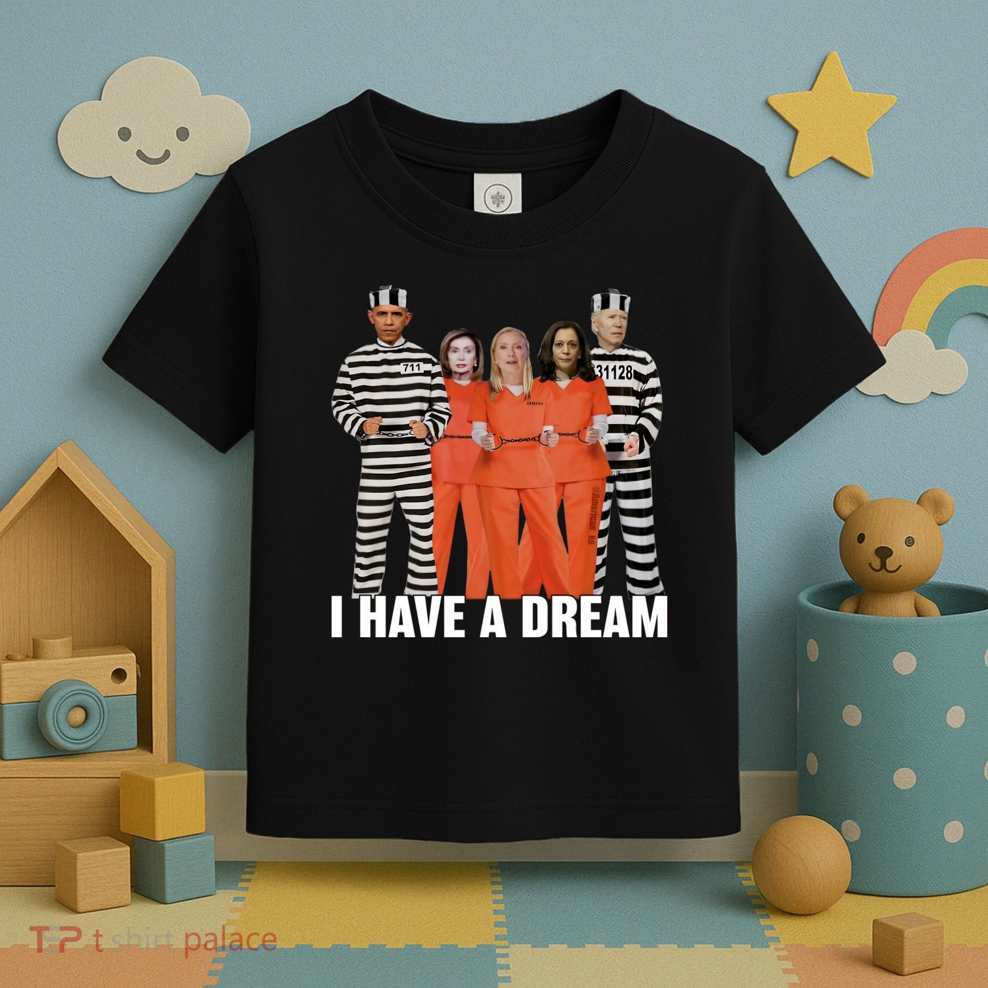 I Have A Dream Funny Toddler T-Shirt