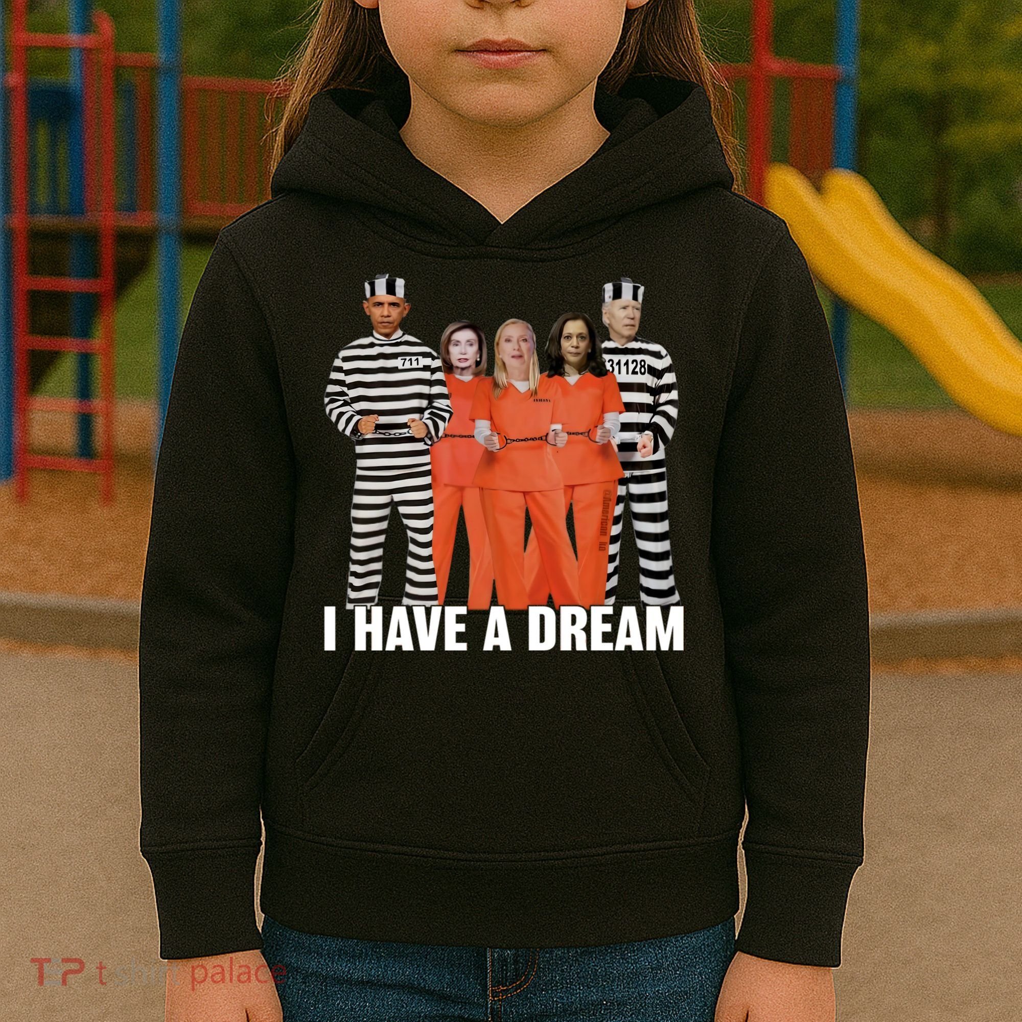 I Have A Dream Funny Kids Hoodie