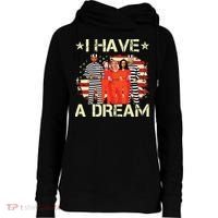 I Have A Dream Funny Biden Womens Funnel Neck Pullover Hood thumb 0