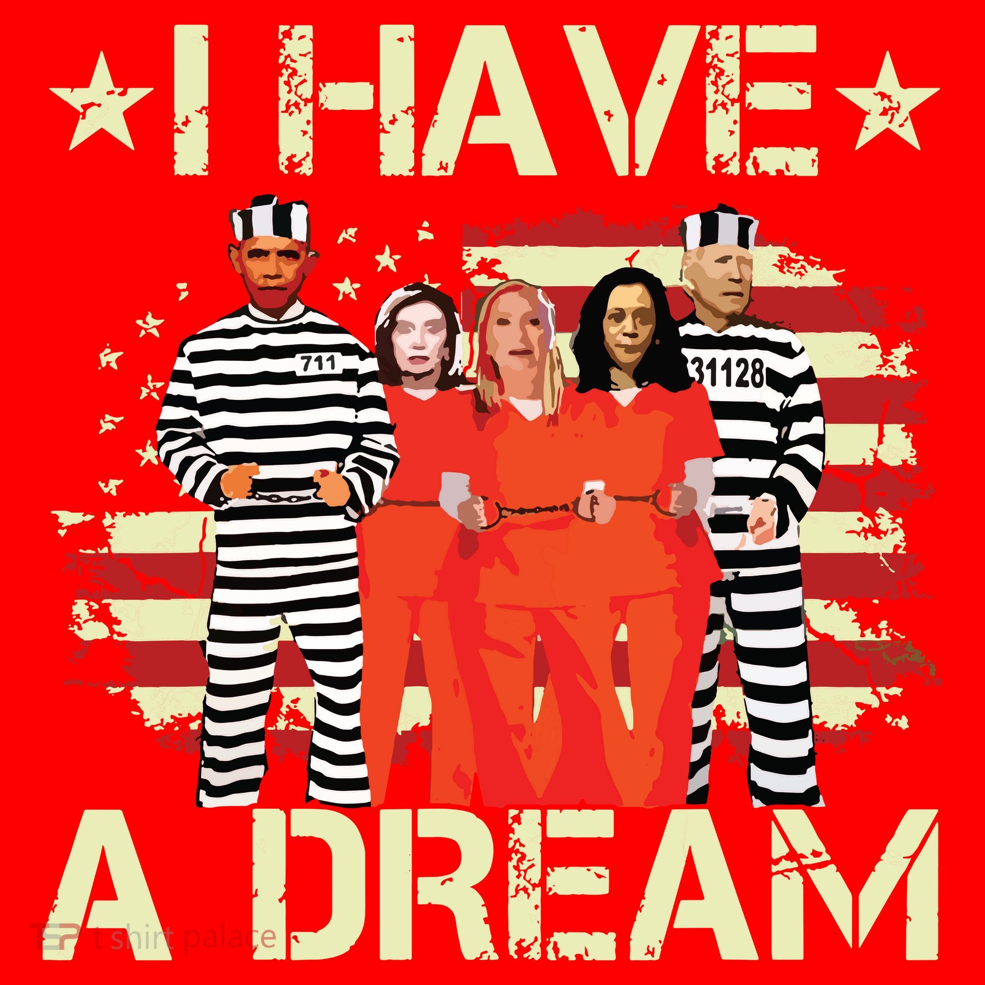 I Have A Dream Funny Biden Santa Hat
