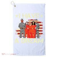 I Have A Dream Funny Biden Golf Towel thumb 0