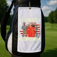I Have A Dream Funny Biden Golf Towel thumb 2