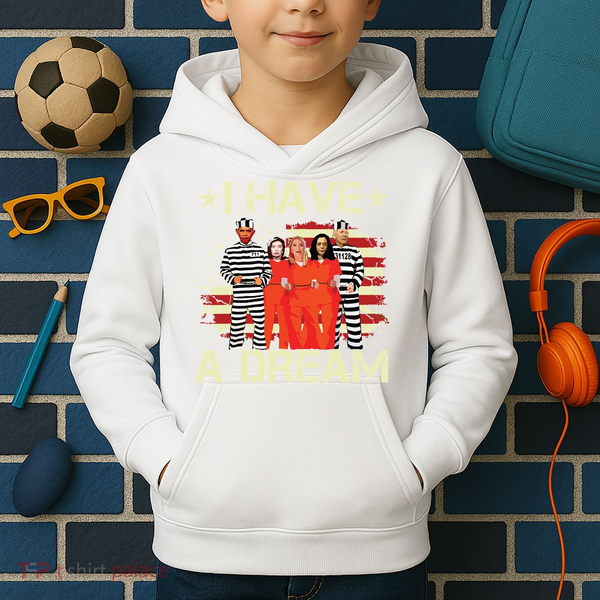 I Have A Dream Funny Biden Kids Hoodie