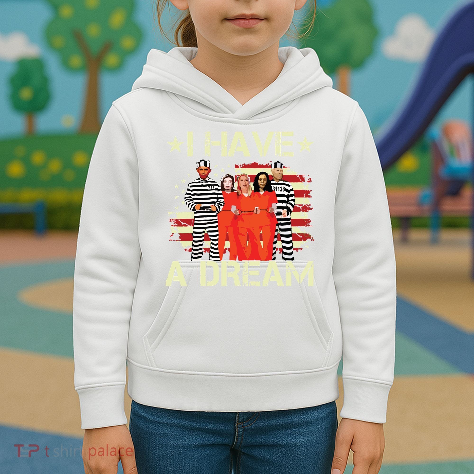 I Have A Dream Funny Biden Kids Hoodie