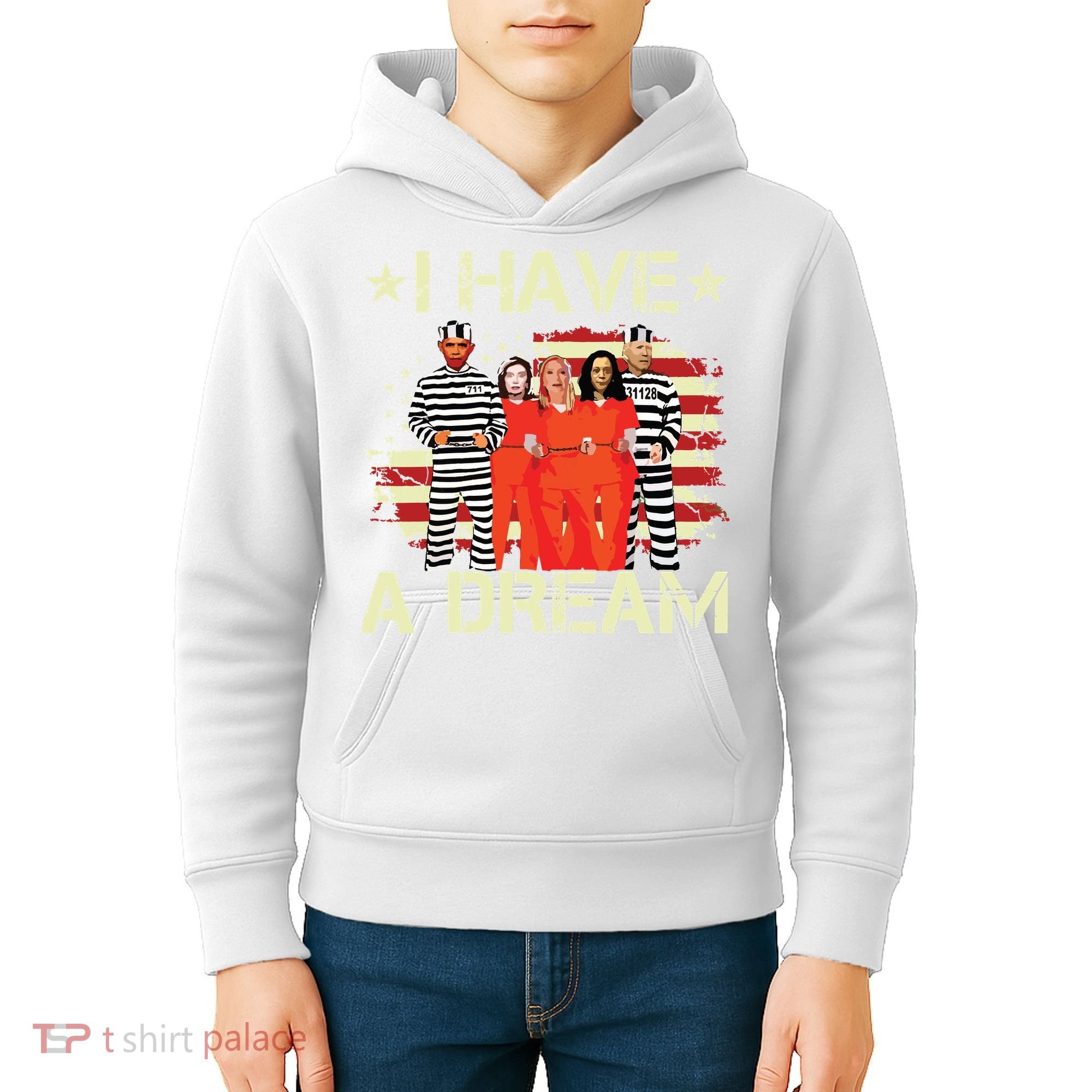 I Have A Dream Funny Biden Kids Hoodie