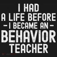 I Had A Life Before I Became A Behavior Teacher Therapist Women's Hoodie thumb 2