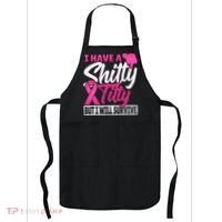 I Have A Shitty Titty But I Will Survive Breast Cancer Apron thumb 0