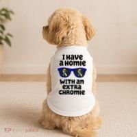 I Have A Homie With An Extra Chromie Down Syndrome Doggie Tank thumb 2