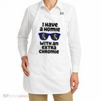 I Have A Homie With An Extra Chromie Down Syndrome Apron thumb 2