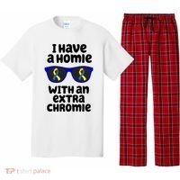 I Have A Homie With An Extra Chromie Down Syndrome Pajama Set thumb 0