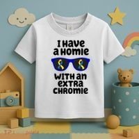 I Have A Homie With An Extra Chromie Down Syndrome Toddler T-Shirt thumb 3