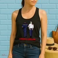 I Have A Dream Funny Trump Police Saying Quote Women's Tank Top thumb 2