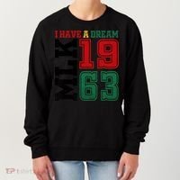 I Have A Dream Black History Month Martin Luther King Day Gift Women's Sweatshirt thumb 0