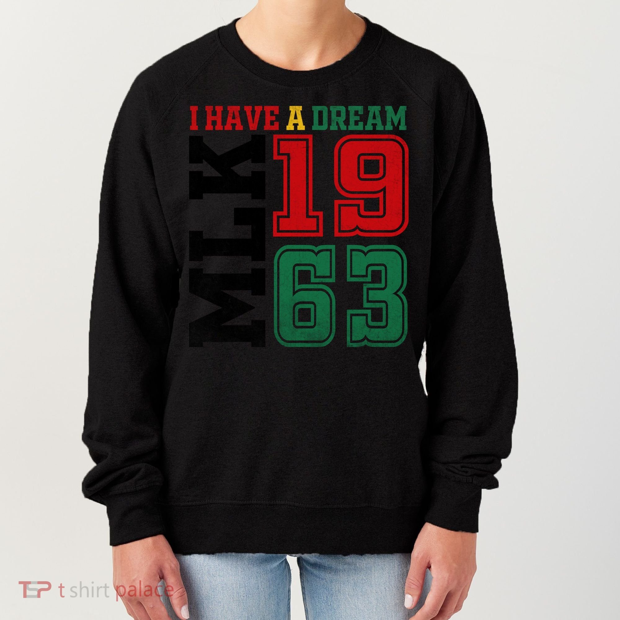 I Have A Dream Black History Month Martin Luther King Day Gift Women's Sweatshirt