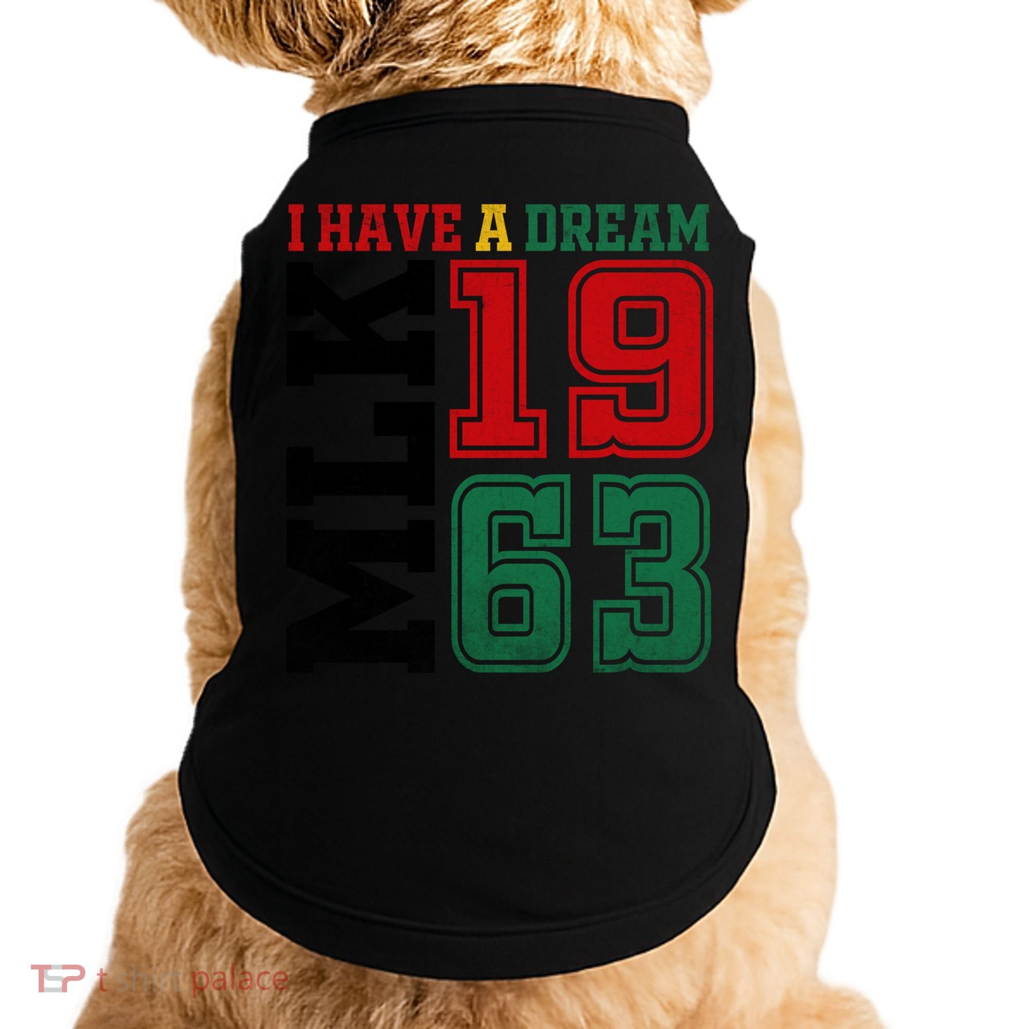 I Have A Dream Black History Month Martin Luther King Day Gift Doggie Tank
