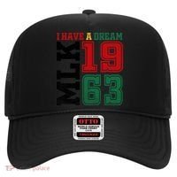 I Have A Dream Black History Month Martin Luther King Day Gift Hat thumb 0