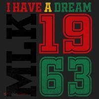 I Have A Dream Black History Month Martin Luther King Day Gift Golf Towel thumb 3
