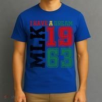 I Have A Dream Black History Month Martin Luther King Day Gift T-Shirt thumb 3