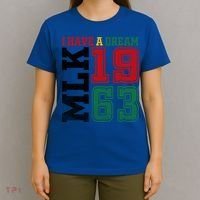 I Have A Dream Black History Month Martin Luther King Day Gift T-Shirt thumb 4