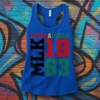 I Have A Dream Black History Month Martin Luther King Day Gift Women's Tank Top thumb 3