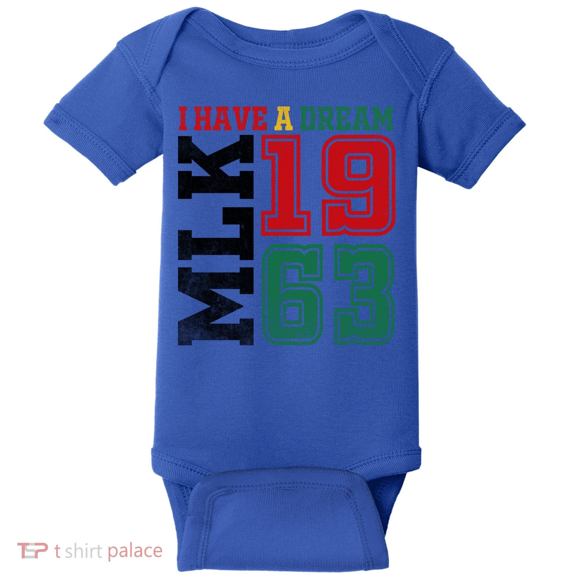 I Have A Dream Black History Month Martin Luther King Day Gift Baby Bodysuit