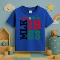 I Have A Dream Black History Month Martin Luther King Day Gift Toddler T-Shirt thumb 3