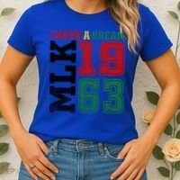 I Have A Dream Black History Month Martin Luther King Day Gift Women's T-Shirt thumb 2