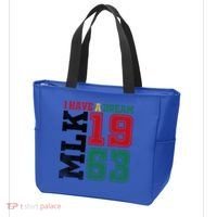 I Have A Dream Black History Month Martin Luther King Day Gift Tote Bag thumb 3