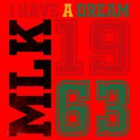 I Have A Dream Black History Month Martin Luther King Day Gift Santa Hat thumb 1