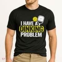 I Have A Dinking Problem Pickle Ball Jokes Funny Pickleball Cool Gift Cooling Performance Crew T-Shirt thumb 2
