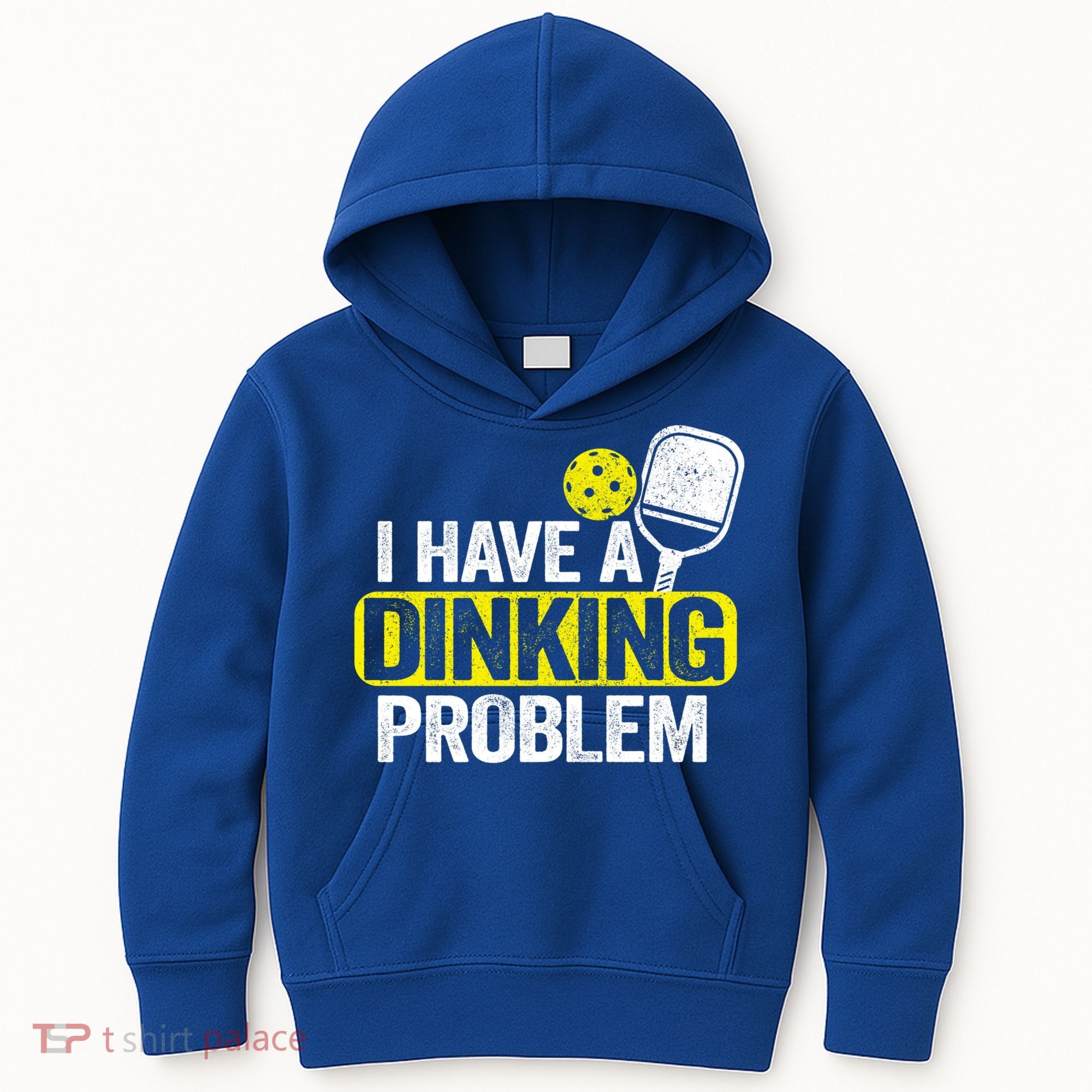 I Have A Dinking Problem Pickle Ball Jokes Funny Pickleball Cool Gift Kids Hoodie