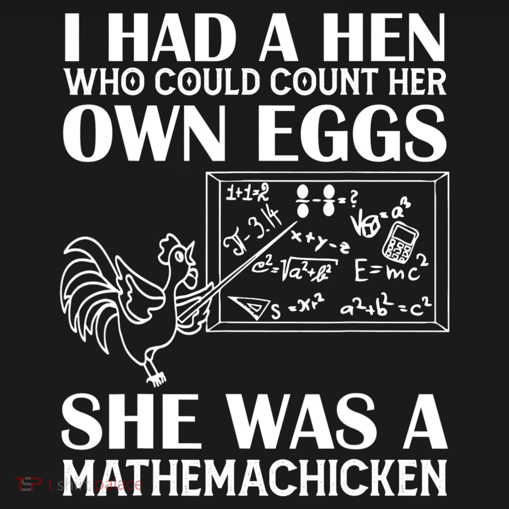 I Had A Hen Who Could Count Her Own Eggs Funny Chicken Lover Women's Hoodie