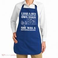 I Had A Hen Who Could Count Her Own Eggs Funny Chicken Lover Apron thumb 2
