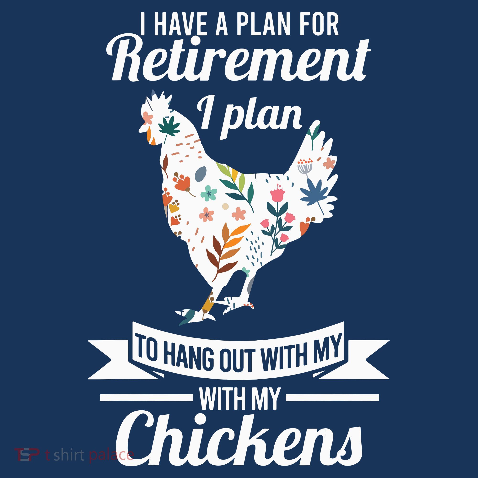 I Have A Plan For Retirement Chicken Farmer Gift Women's Sweatshirt