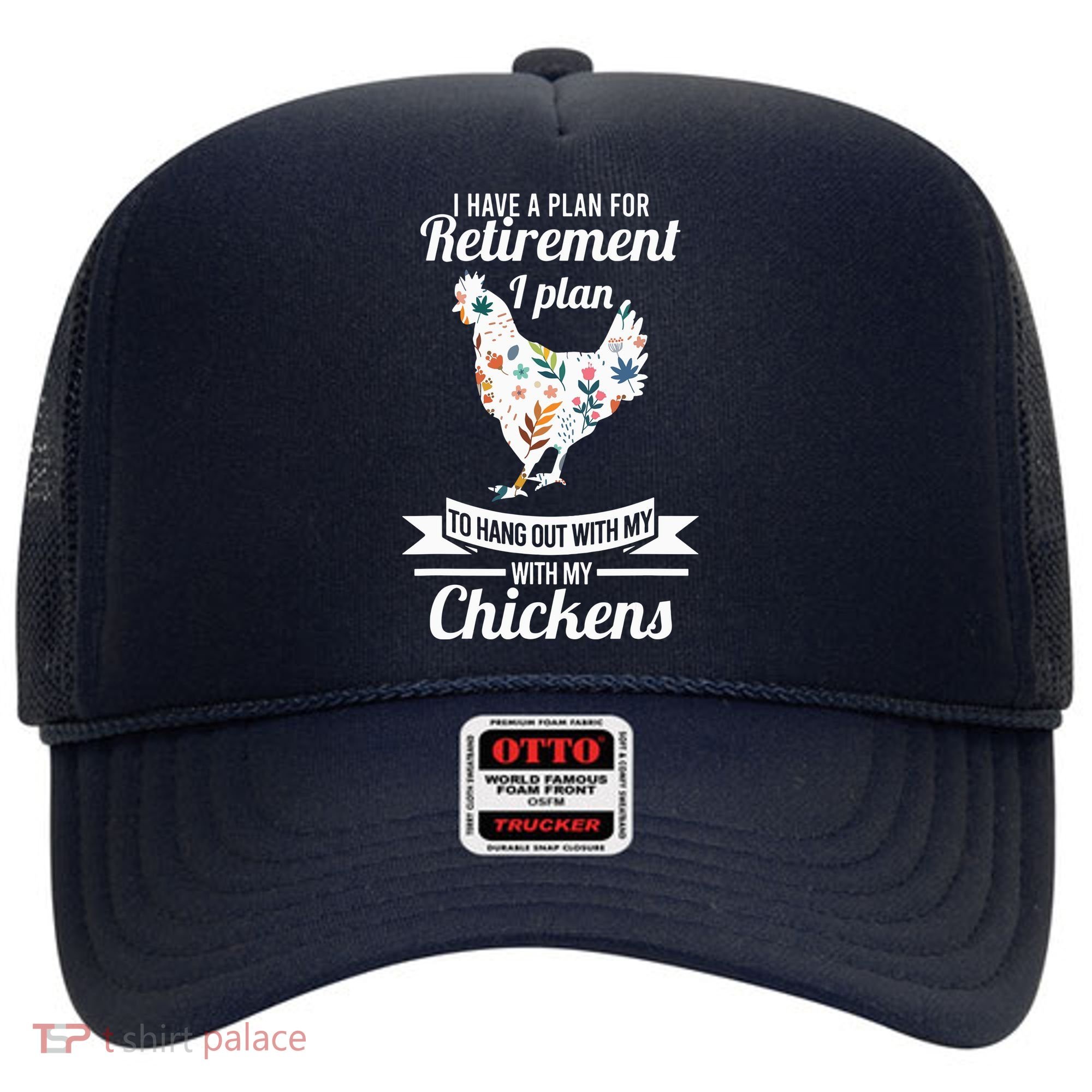 I Have A Plan For Retirement Chicken Farmer Gift Hat