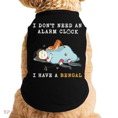 I Have A Bengal Funny Cat Wake Me Up Gift Doggie Tank