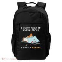 I Have A Bengal Funny Cat Wake Me Up Gift Backpack thumb 0