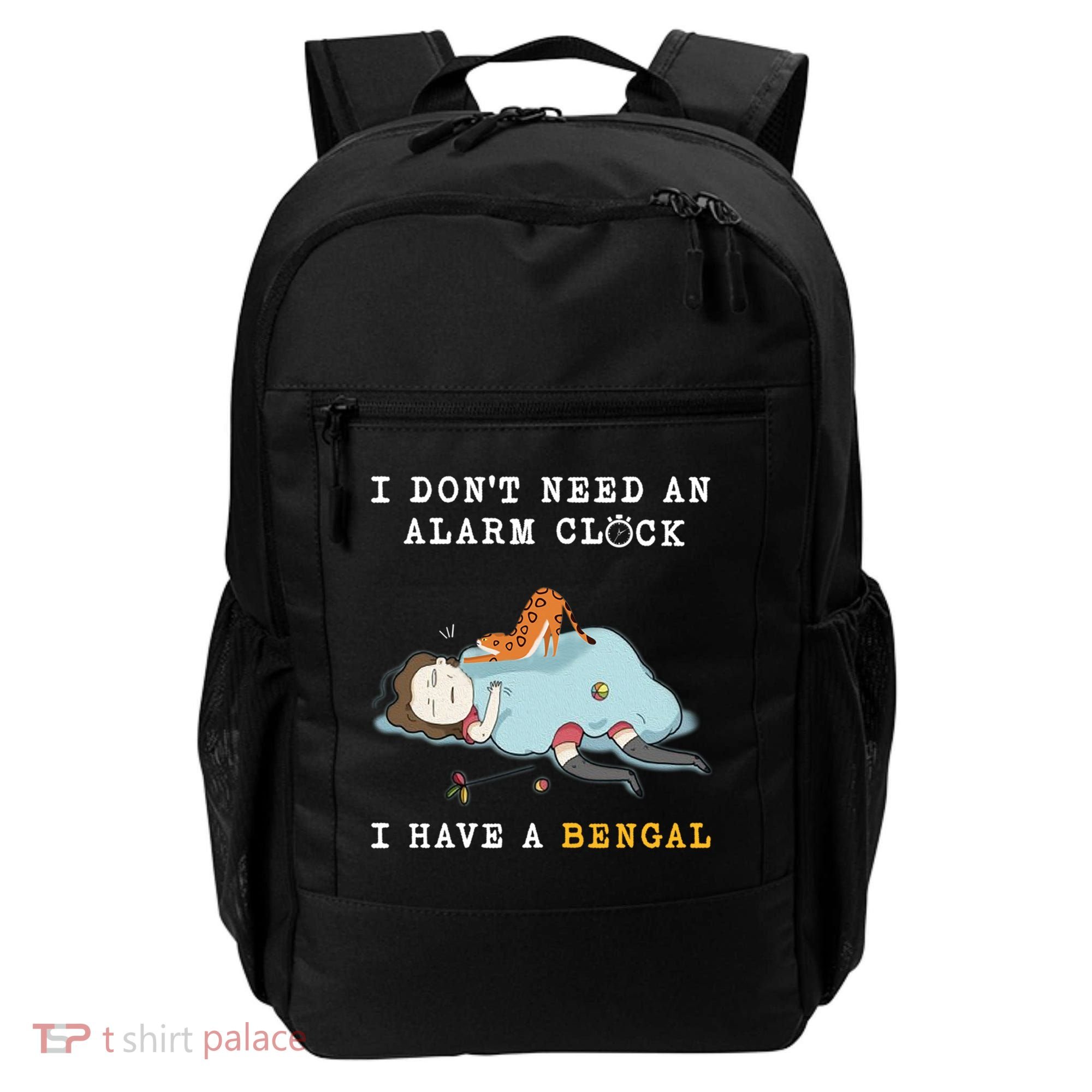 I Have A Bengal Funny Cat Wake Me Up Gift Backpack
