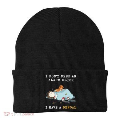 I Have A Bengal Funny Cat Wake Me Up Gift Beanie