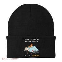 I Have A Bengal Funny Cat Wake Me Up Gift Beanie thumb 0