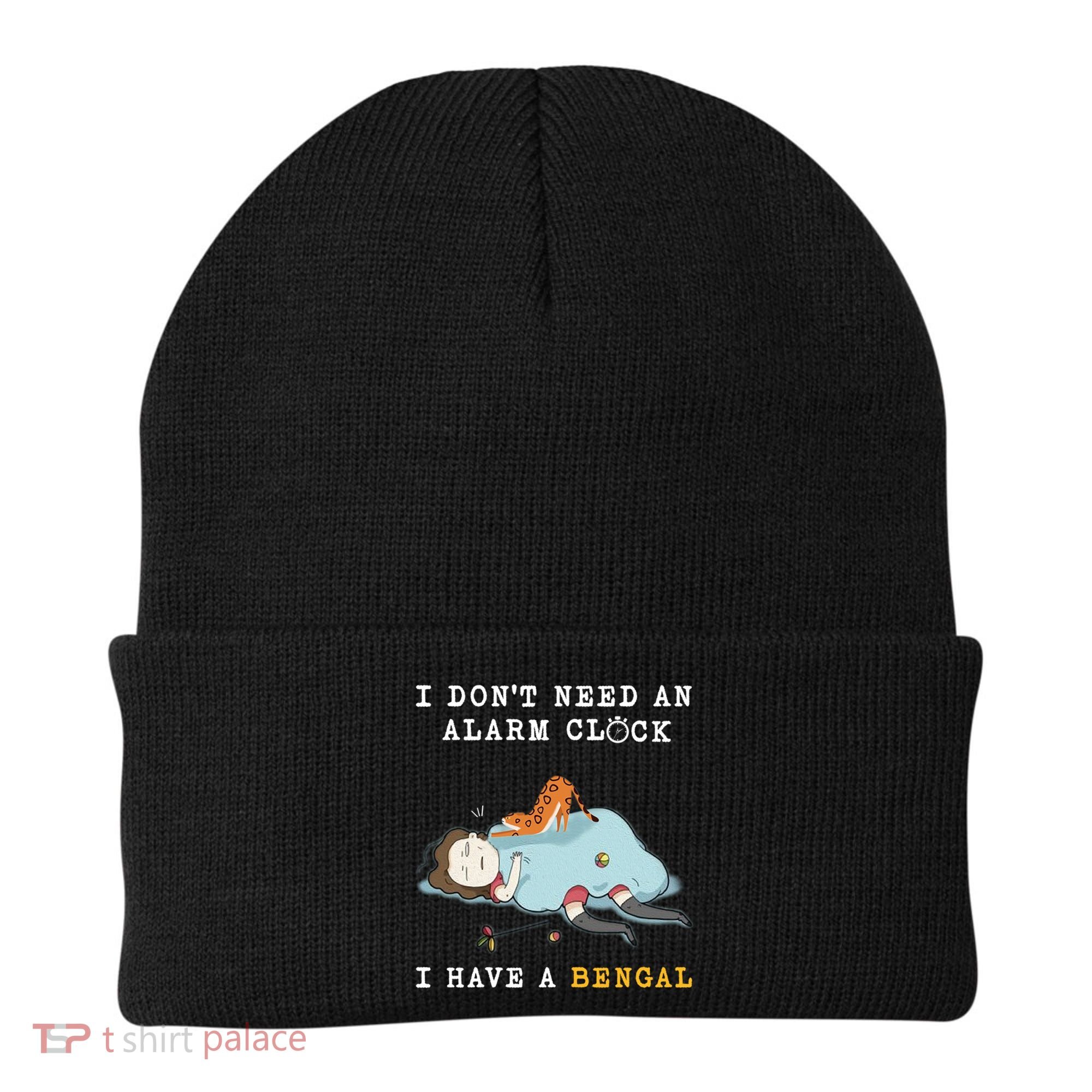 I Have A Bengal Funny Cat Wake Me Up Gift Beanie