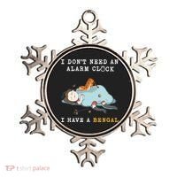 I Have A Bengal Funny Cat Wake Me Up Gift Ornament thumb 0