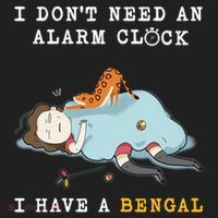 I Have A Bengal Funny Cat Wake Me Up Gift Hat thumb 2