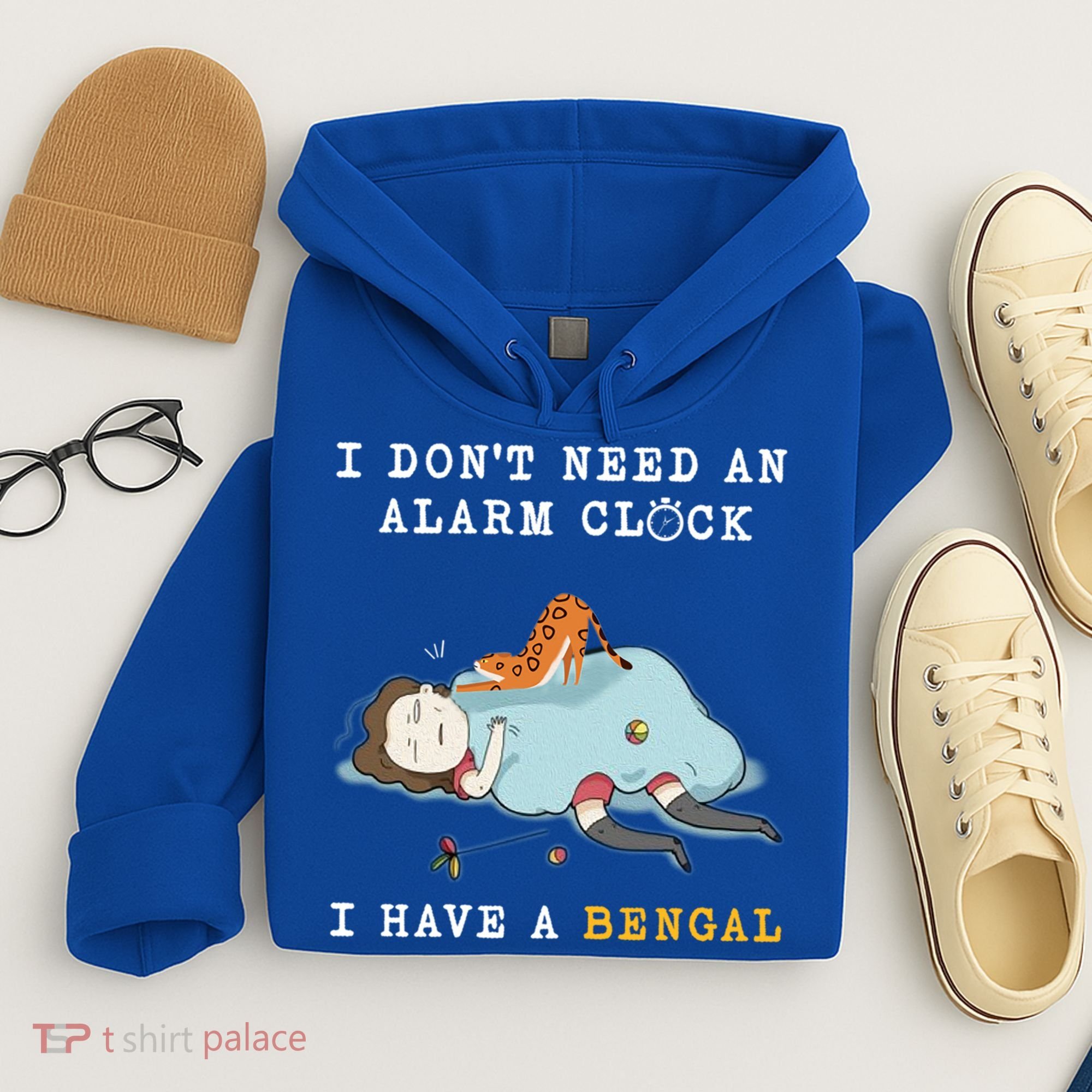 I Have A Bengal Funny Cat Wake Me Up Gift Hoodie